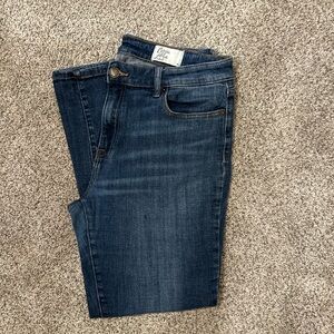 Cosmic Blue Love Dark Blue Denim Jeans